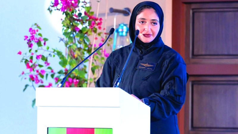 موزة بنت مروان: منذ الطفولة أردت أن أكون طياراً، وأن أكتشف العالم من أعلى نقطة.