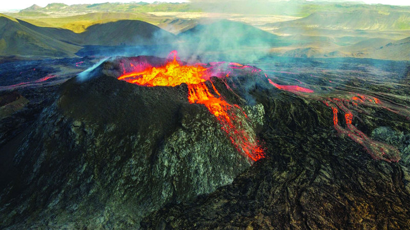 البراكين تعمل على تبريد العالم إلى حد كبير. أرشيفية