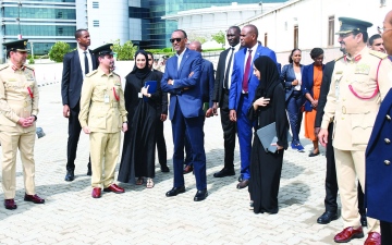 الصورة: رئيس رواندا: دبي تقدم نموذجاً فريداً من التنمية للعالم