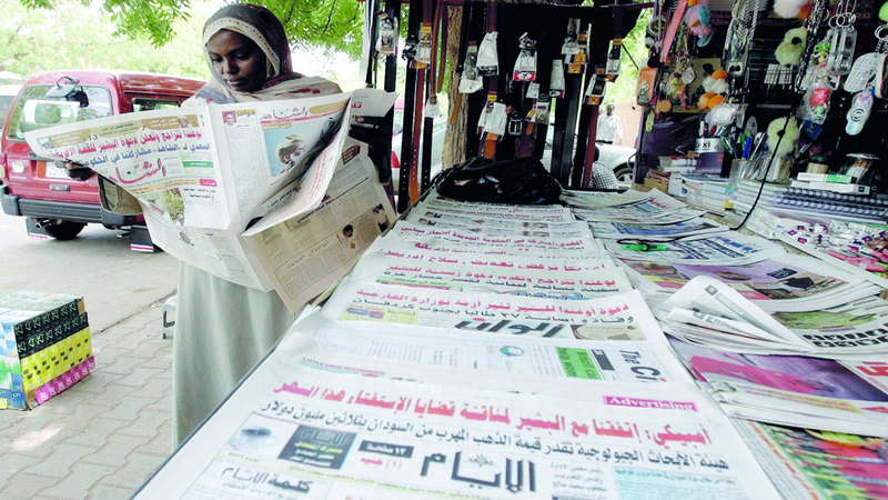 محجوب صالح من رواد الصحافة في السودان. أرشيفية