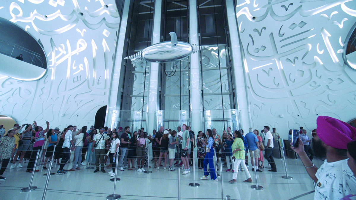 المتحف يقدم لزوّاره تجربة معرفية وترفيهية تجمع بين المتعة والتعلّم. تصوير: أشوك فيرما