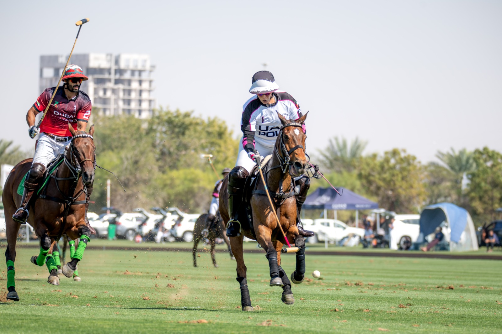 “Al Habtoor” and “Dubai Wolves” qualified for the final of the Dubai Polo Gold Cup