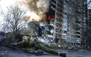 الصورة: سقوط المئات من الأسرى والمفقودين الأوكرانيين خلال انسحاب عشوائي من أفدييفكا