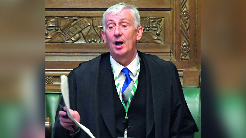 رئيس البرلمان ليندسي هويل. أرشيفية