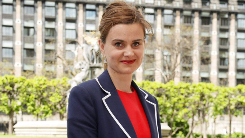 جو كوكس اغتيلت في 2016. أرشيفية.