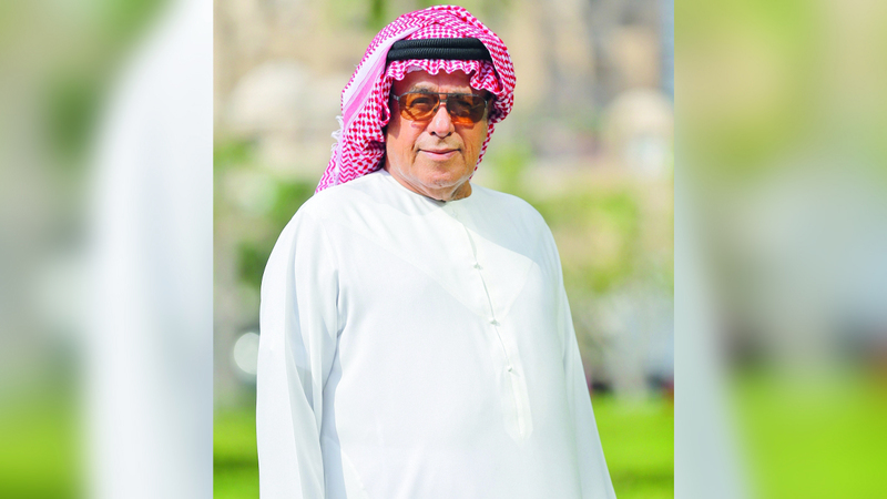 حميد بن ذيبان يضيء على الألعاب الشعبية في «الغيلة». من المصدر