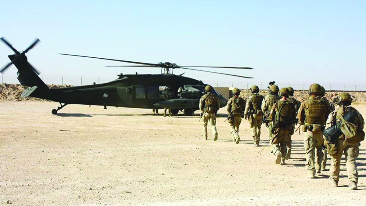 2500 جندي أميركي موجودون في العراق. أرشيفية