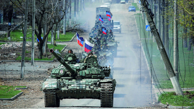 روسيا تفادت الهزيمة الاستراتيجية في أوكرانيا. أرشيفية