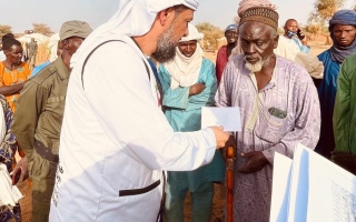 الصورة: وفود هيئة الأعمال الخيرية العالمية تصل إلى النيجر وقرغيزيا
