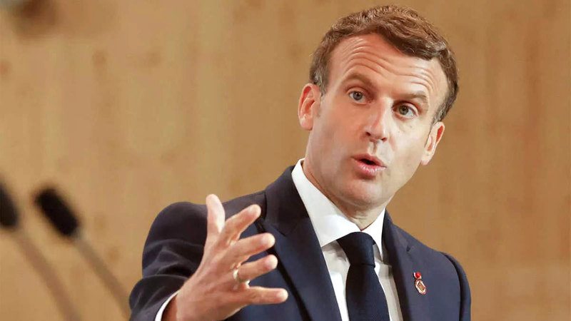 ماكرون  حاول إرسال قوات الناتو إلى أوكرانيا لتحقق النصر على روسيا. أرشيفية