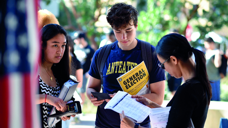 جيل الألفية الأميركي يستعد للعب دور مهم في السياسة الأميركية. أرشيفية  &nbsp; &nbsp; &nbsp; &nbsp;