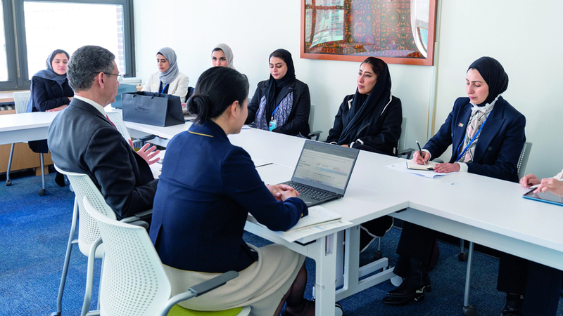 منى المري تناقش مع مكتب تقرير التنمية البشرية آفاق التعاون مع برنامج الأمم المتحدة الإنمائي ونتائج تقرير 2024. من المصدر