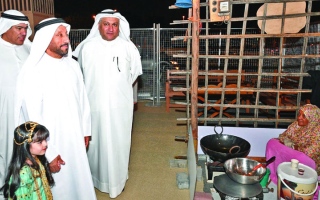 الصورة: منتجات بلمسة التراث الإماراتي في سوق الفريج الرمضاني