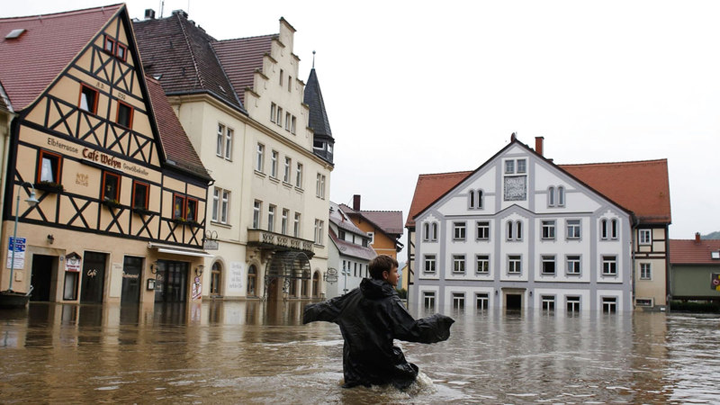 القارة الأوروبية شهدت فيضانات مدمرة في السنوات الأخيرة. أرشيفية