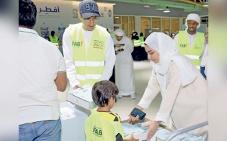 الصورة: «دبي للإعلام» تدعم مبادرة بنك أبوظبي الأول «أفطر»
