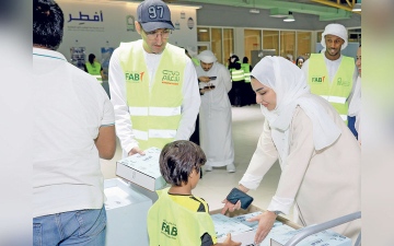 الصورة: «دبي للإعلام» تدعم مبادرة بنك أبوظبي الأول «أفطر»