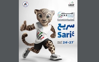 الكشف عن تميمة بطولة آسيا لألعاب القوى للشباب "الإمارات 2024"