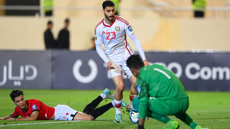 سلطان عادل سجل الهدف الثالث للمنتخب في مباراة اليمن. من المصدر