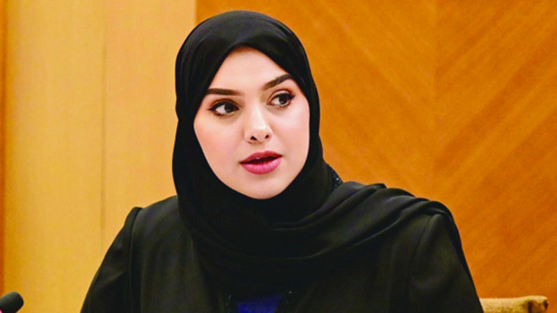 وزيرة التغير المناخي والبيئة: الدكتورة آمنة بنت عبدالله الضحاك.