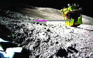 الصورة: «سليم» يستيقظ من جديد على سطح القمر