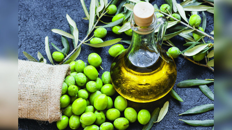 منتجات زيت الزيتون تمتاز بشهرتها كسلع صحية. أرشيفية