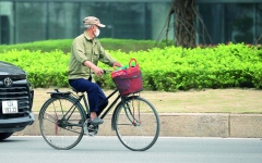 الصورة: شوارع هانوي تعاني تلوث الهواء