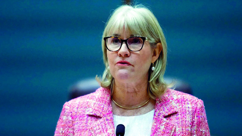 رئيسة وزراء ولاية «نورثرن تيروتيري» إيفا لولير مددت الحظر حتى السادسة صباحاً. أرشيفية