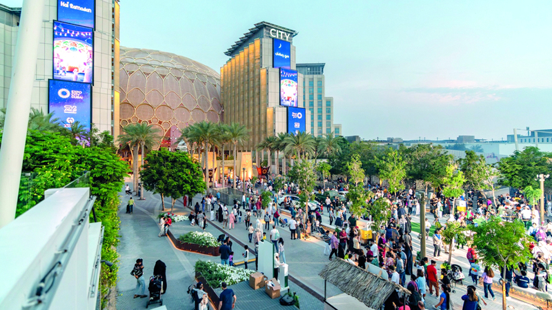 «حي رمضان» في مدينة إكسبو من أبرز الفعاليات ضمن حملة «رمضان في دبي». من المصدر
