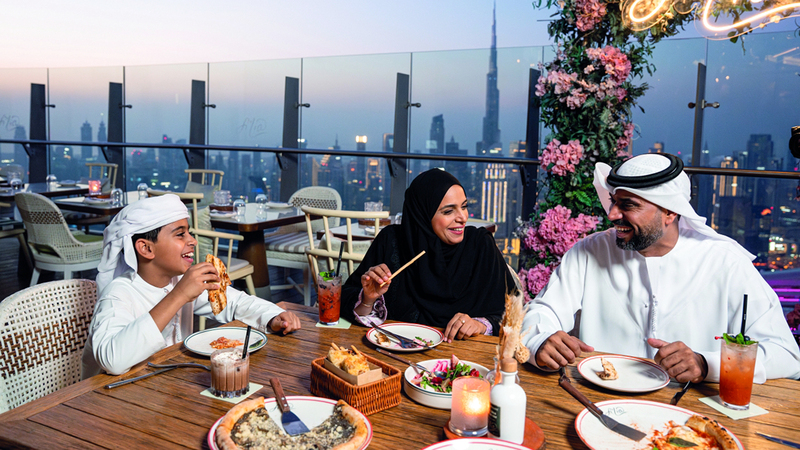 مطاعم عالمية ومحلية تشارك في أسبوع دبي للمطاعم. من المصدر