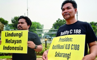 الصورة: أحداث وصور.. ناشطون في إندونيسيا يطالبون بضمان الحماية للصيادين