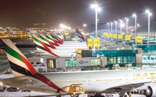الصورة: "دبي الدولي" أكبر مطار في العالم للعام العاشر على التوالي