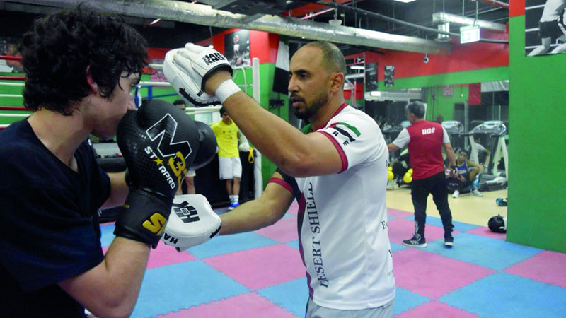 منتخب الملاكمة خضع لتدريبات مكثفة استعداداً للحدث. من المصدر