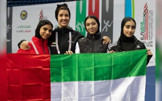 الصورة: 18 ميدالية لـ «تايكواندو الإمارات» في انطلاق «خليجية الشباب»