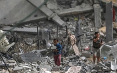 الصورة: إسرائيل لمحكمة العدل الدولية: حرب غزة "فظيعة" لكنها ليست إبادة جماعية
