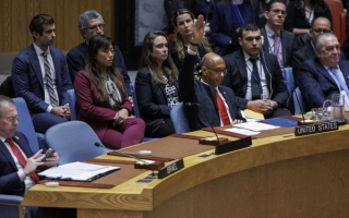 الصورة: «فيتو» أميركي ضدّ عضوية فلسطين في الأمم المتحدة