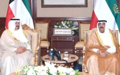 الصورة: تعيين رئيس الوزراء الكويتي المكلف نائباً للأمير في فترات غيابه