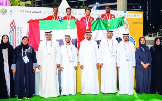 الإمارات على قمة «خليجية الشباب» بـ 144 ميدالية