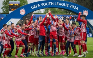 أولمبياكوس يحرز الدوري الأوروبي للشباب على حساب ميلان
