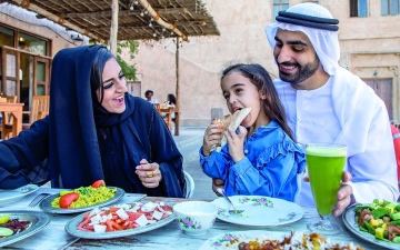 الصورة: دبي تصحب الذوّاقة في رحلة شهية