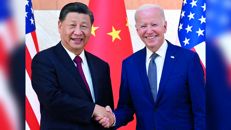 الرئيسان الأميركي والصيني عقدا اجتماعاً مهماً في كاليفورنيا العام الماضي. غيتي
