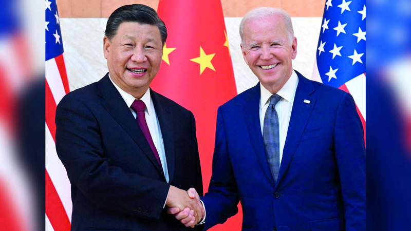 الرئيسان الأميركي والصيني عقدا اجتماعاً مهماً في كاليفورنيا العام الماضي. غيتي