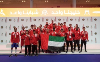 الإمارات ترفع رصيدها إلى 185 ميدالية في صدارة «الألعاب الخليجية الشباب»