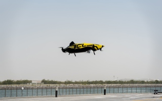 الصورة: أبوظبي للاستثمار وأبوظبي للتنقُّل يطلقان أول مهبط للطائرات العمودية الكهربائية في الإمارات