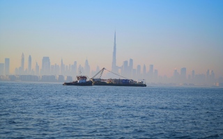 الصورة: حمدان بن محمد يدشن مشروع "مشد دبي" بإطلاق الدفعة التمهيدية من وحدات الشعاب البحرية
