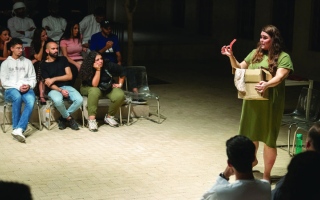 الصورة: «كل حاجة حلوة» على مسرح جامعة نيويورك أبوظبي