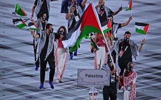 موقف اللجنة الأولمبية الدولية من الرياضيين الفلسطينيين في أولمبياد...