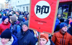 الصورة: رفض شعبي لمؤتمر ينظمه حزب «البديل من أجل ألمانيا»