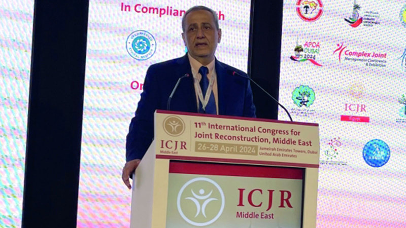 سميح طرابيشي: هناك فروقات تشريحية بين مفاصل المرضى في المنطقة العربية والمرضى في أميركا وأوروبا ومعظم دول العالم.