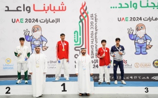 الإمارات تتوج بـ37 ميدالية في يوم واحد بـ«الألعاب الخليجية»