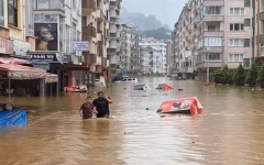 الصورة: فيضانات عارمة تضرب العاصمة التركية وتوقعات بهطول مزيد من الأمطار